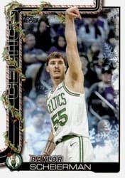 2025-26 Topps Holiday Base Set Baylor Scheierman #H5 card