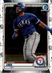 2020 Bowman Chrome Prospects Bayron Lora #BCP-159 card