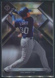 2021 Bowman Transcendent Collection Base Set Bayron Lora #28 card