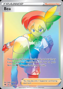 Vivid Voltage Bea #193 card