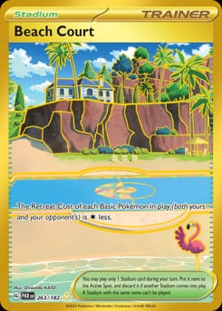 Paradox Rift Beach Court #263 card