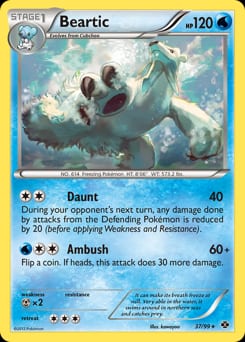 Next Destinies Beartic #37 card