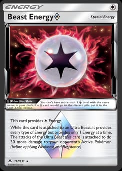 Forbidden Light Beast Energy ◇ #117 card