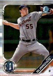 2019 Bowman Chrome Prospects Beau Burrows #BCP-26 card