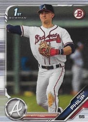 2019 Bowman Draft Base Set Beau Philip #BD-128 card
