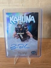 2025 Bowman University Chrome The Big Kahuna Autographs Beau Pribula #BK-BP card