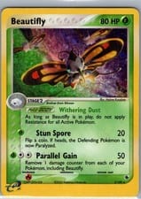 2003 Ruby & Sapphire Beautifly #2 card