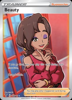 Vivid Voltage Beauty #181 card