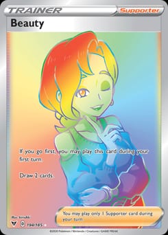 Vivid Voltage Beauty #194 card