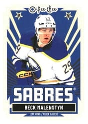 2025-26 O-Pee-Chee Base Retro Beck Malenstyn #156 card