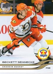 2025-26 Upper Deck Base Set Beckett Sennecke #744 card
