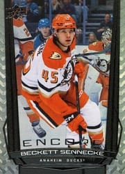 2025-26 Upper Deck Encore Beckett Sennecke #E-127 card