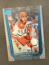 2025 Upper Deck Series 2 Encore Beckett Sennecke Blue #E-127 card