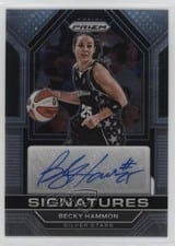 2023 Panini Prizm WNBA Signatures Becky Hammon #SG-BHM card