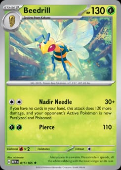 2023 151 Beedrill #15 card