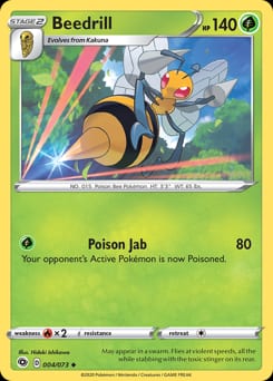 Champion's Path Beedrill #4 card