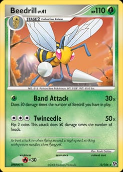 Great Encounters Beedrill #13 card