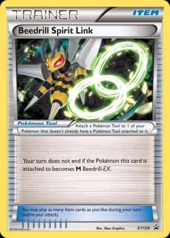 XY Black Star Promos Beedrill Spirit Link #XY159 card