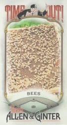 2022 Topps Allen & Ginter Mini Time Out! Bees #TO-3 card
