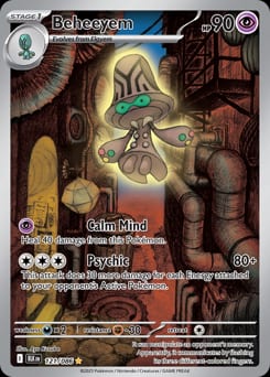 Black Bolt Beheeyem #121 card