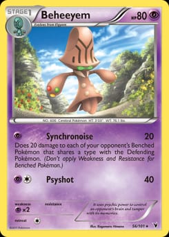 Noble Victories Beheeyem #56 card
