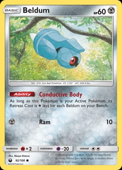 Celestial Storm Beldum #92 card