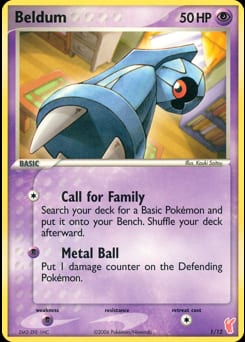 EX Trainer Kit 2 Plusle Beldum #1 card