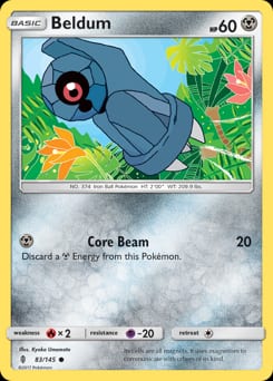 Guardians Rising Beldum #83 card