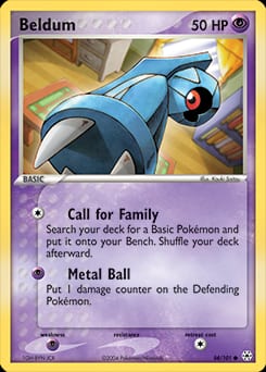 Hidden Legends Beldum #54 card