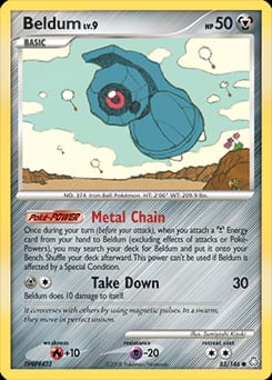 Legends Awakened Beldum #83 card