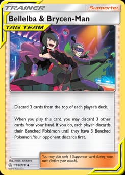 Cosmic Eclipse Bellelba & Brycen-Man #186 card