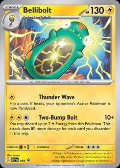 2023 Scarlet & Violet Black Star Promos Bellibolt #94 card