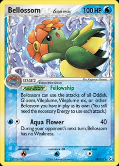 Holon Phantoms Bellossom δ #19 card