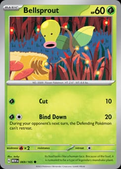 151 Bellsprout #69 card