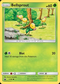 Celestial Storm Bellsprout #1 card