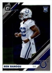 2019 Donruss Optic Base Set Ben Banogu #124 card