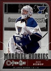 2008-09 O-Pee-Chee Base Set Ben Bishop #789 card