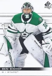 2019-20 SP Authentic Base Set Ben Bishop #9 card