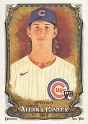 2024 Topps Allen & Ginter Base Set Ben Brown #212 card