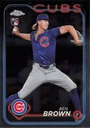2024 Topps Chrome Update Base Set Ben Brown #USC67 card
