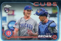2024 Topps Chrome Update Base Set Ben Brown #USC67b card