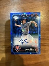 2024 Topps Chrome Update Sapphire Edition Autographs Ben Brown #USA-BB card