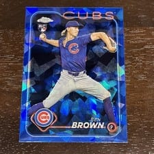 2024 Topps Chrome Update Sapphire Edition Base Set Ben Brown #USCS183 card