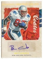 2023 Panini Legacy Gridiron Greats Autographs Ben Coates #GG52 card