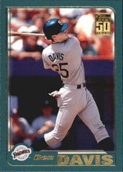 2001 Topps Base Set Ben Davis #576 card