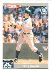 2004 Topps Total Base Set Ben Davis #512 card