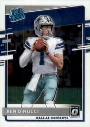 2020 Donruss Optic Base Set Ben DiNucci #200 card