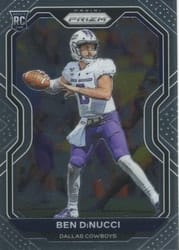 2020 Panini Prizm Base Set Ben DiNucci #337 card