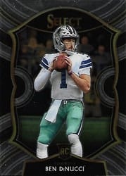 2020 Panini Select Base Set Ben DiNucci #99 card