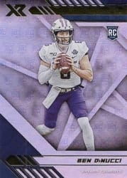 2020 Panini XR Base Set Ben DiNucci #187 card